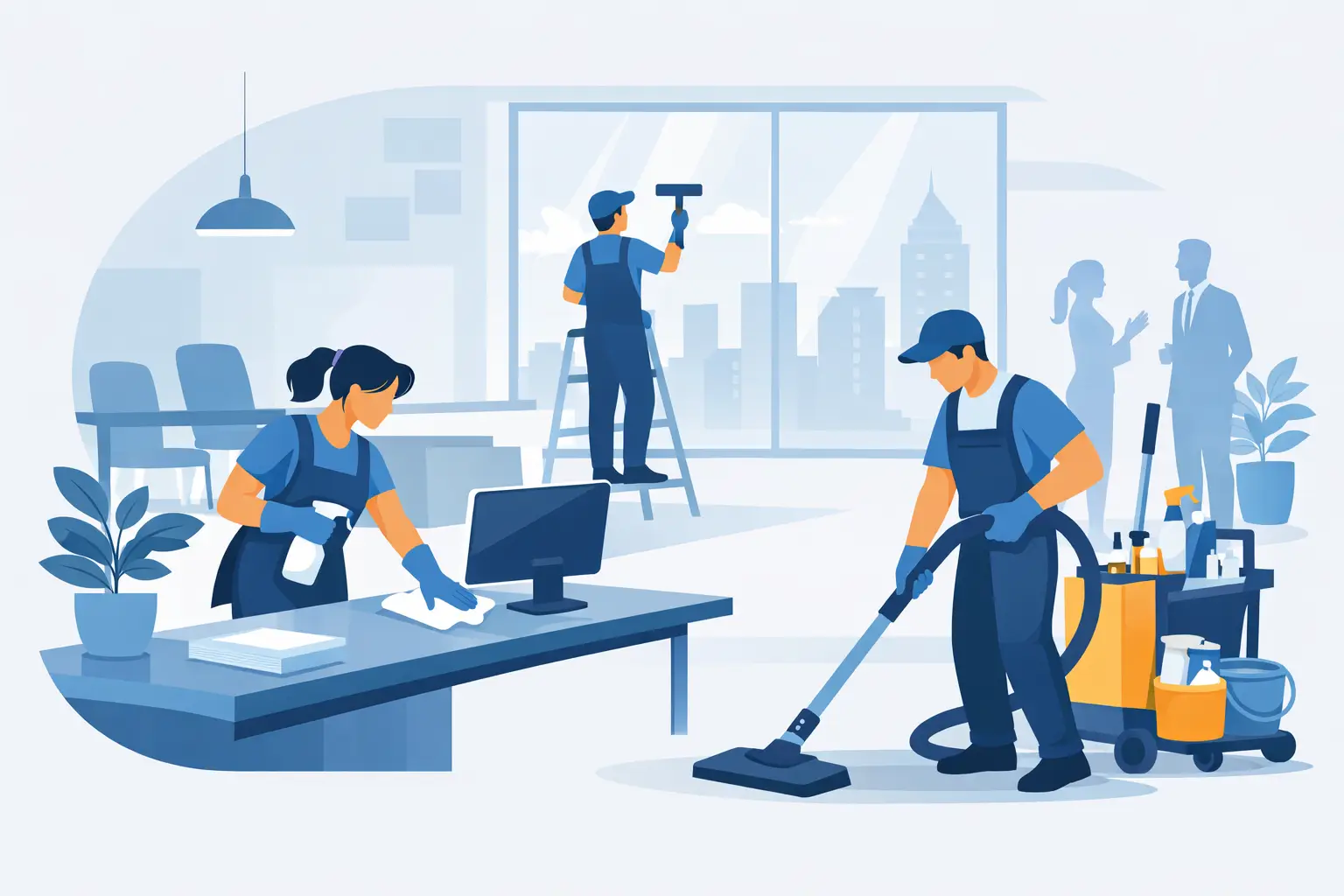 Business and Office Cleaning Services That Work