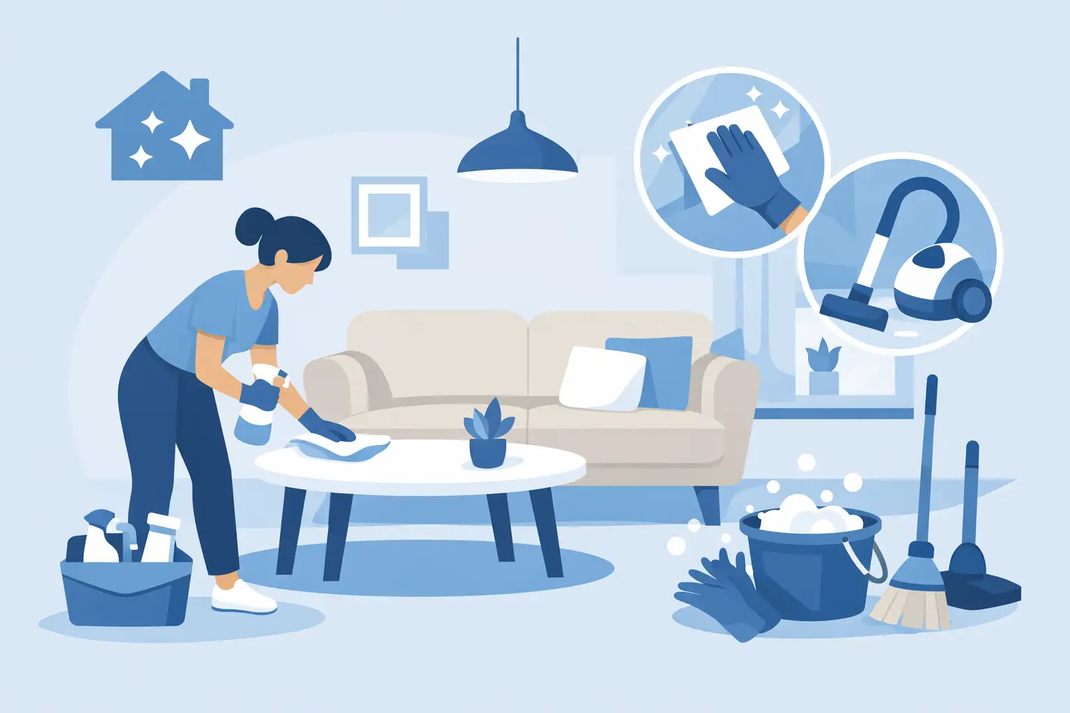 Guide to Regular House Cleaning at Home