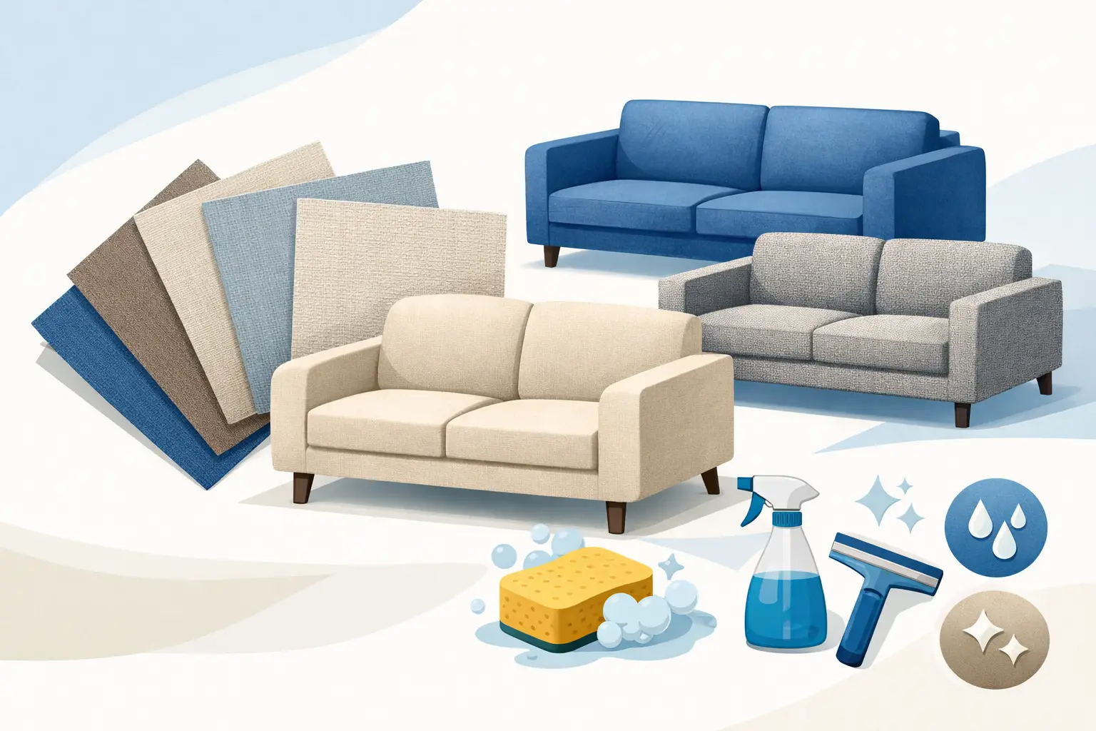 7 Best Sofa Fabrics for Easy Cleaning