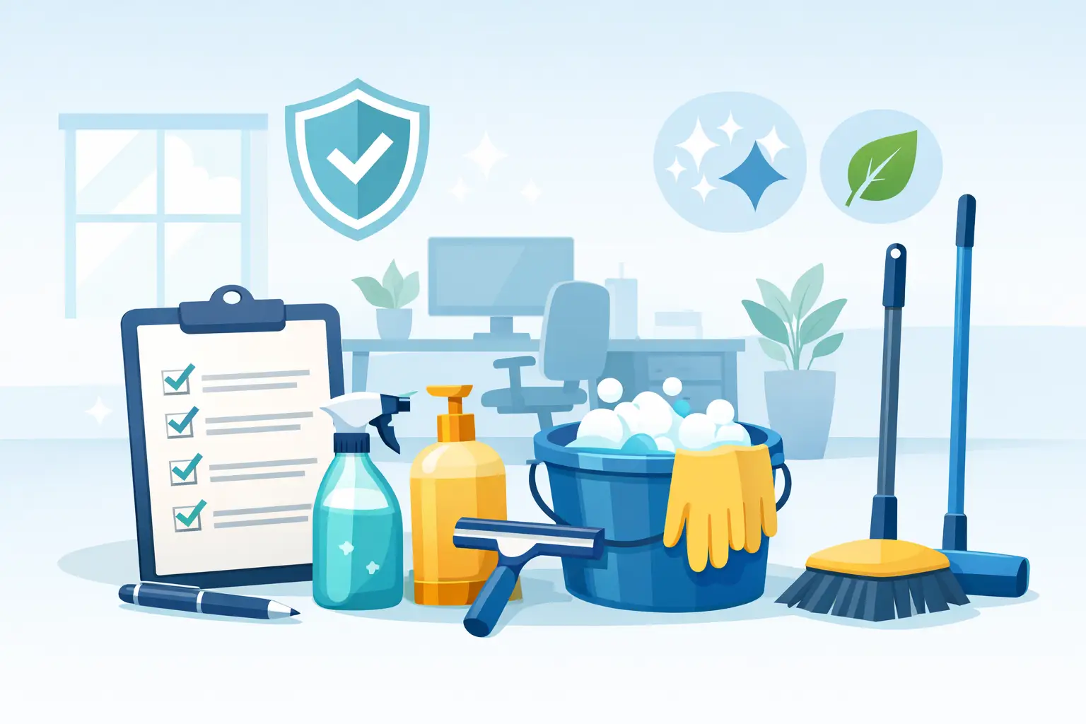 Healthy Workplace Cleaning Checklist