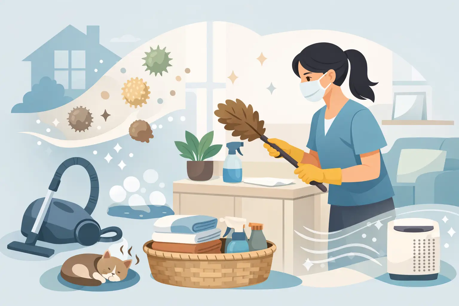 Home Cleaning for Allergy Sufferers