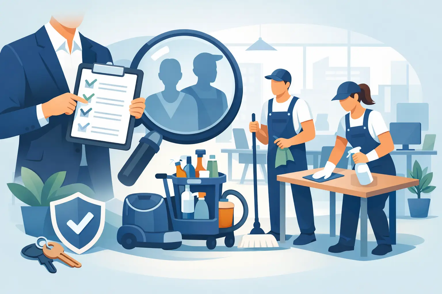 How to Hire Office Cleaners Properly