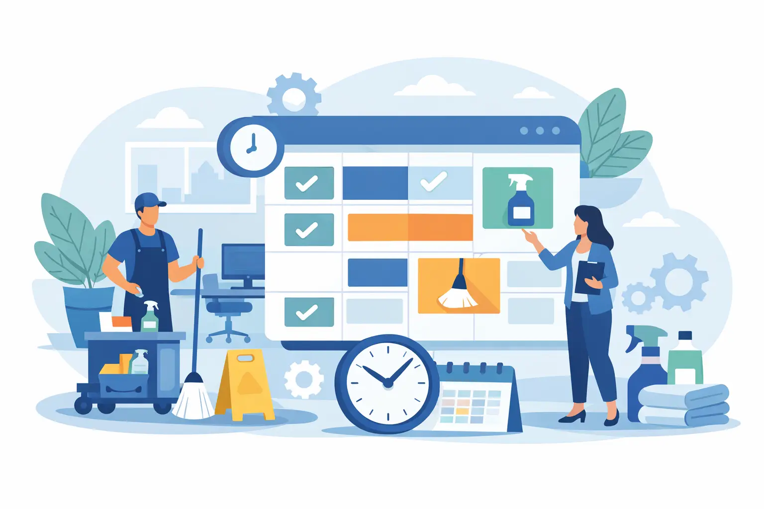 How to Schedule Office Cleaning Efficiently