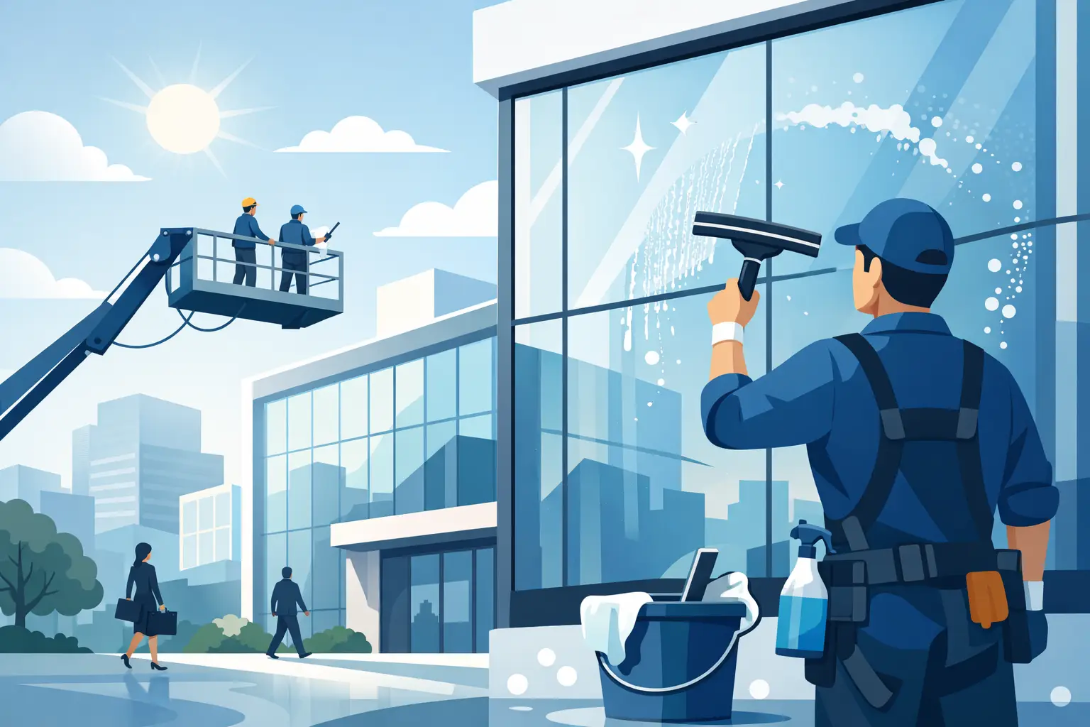 Window Cleaning for Business Premises