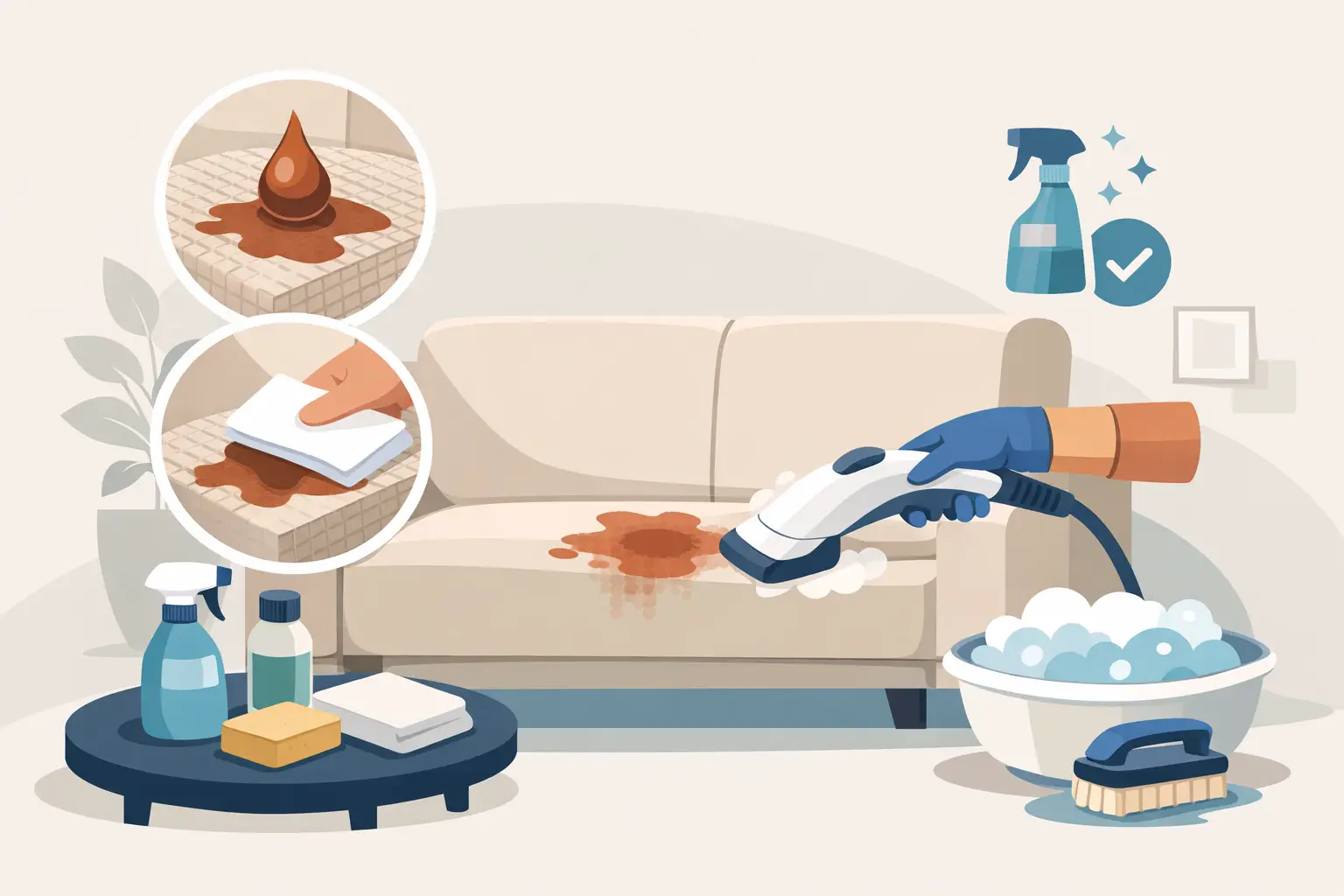 A Practical Guide to Upholstery Stain Removal
