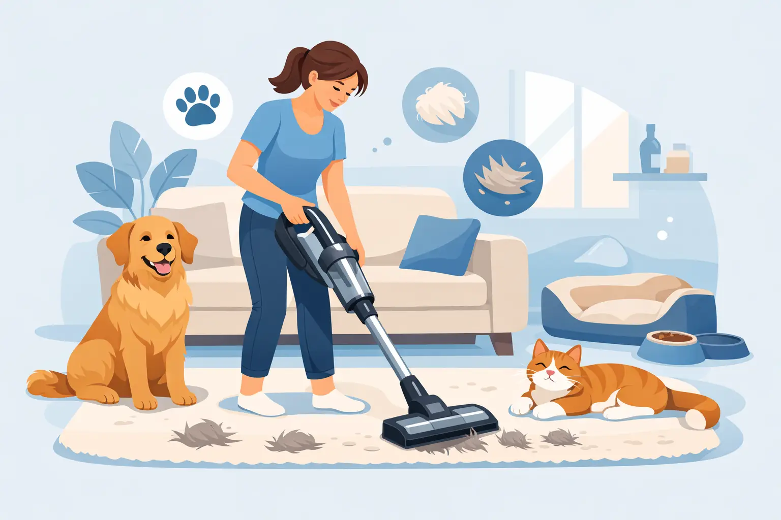 Best Domestic Cleaner for Pet Hair at Home