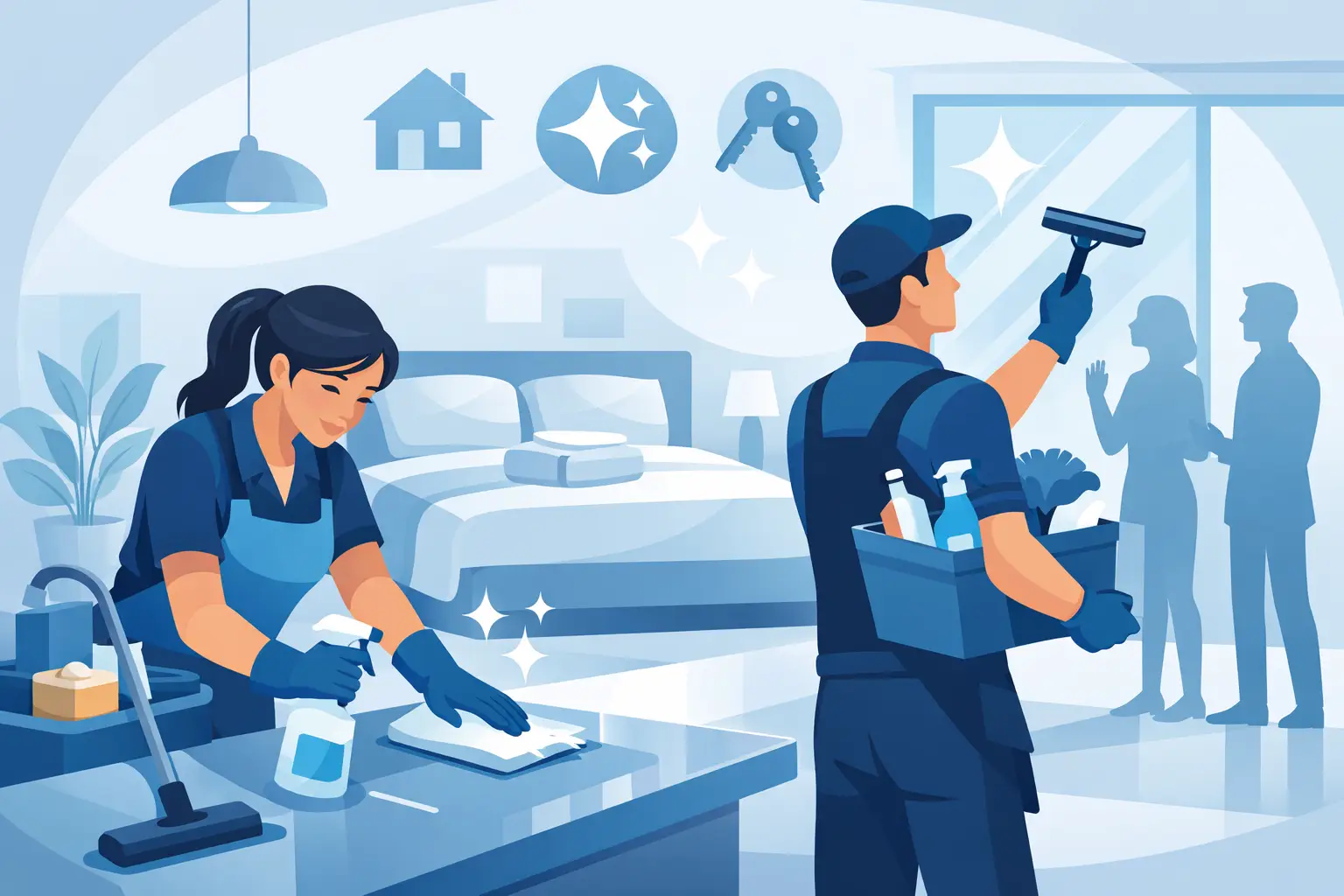 Guide to Sparkle Cleaning Handover
