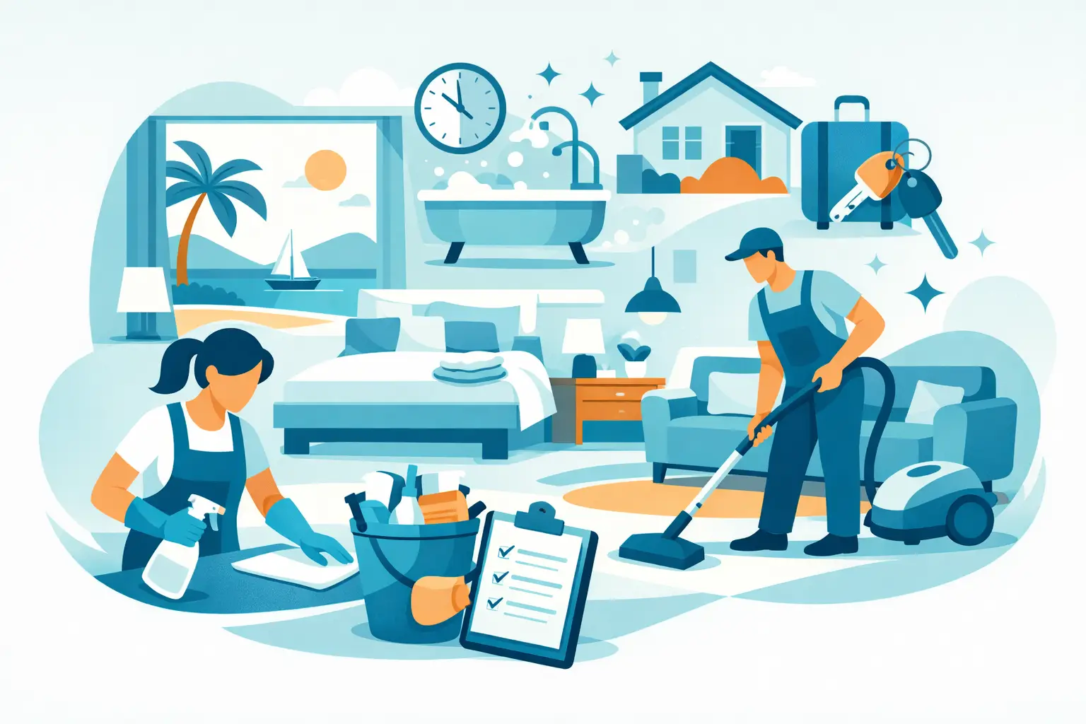 Holiday Let Cleaning Checklist That Works