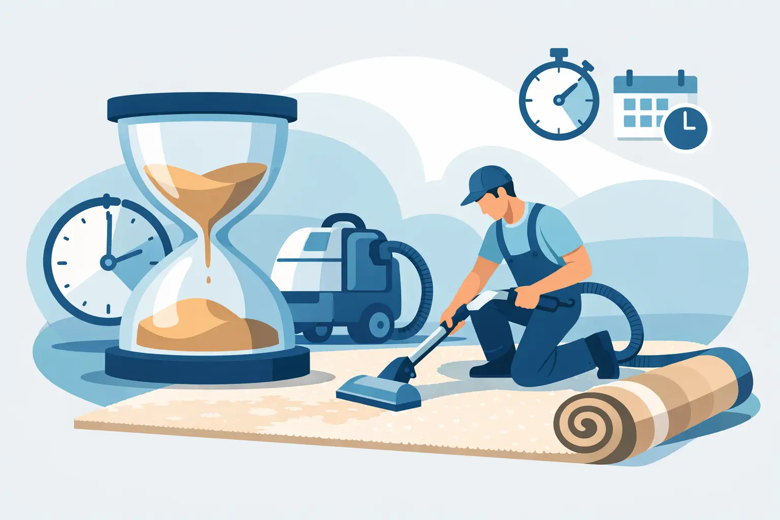 How Long Does Carpet Cleaning Take?