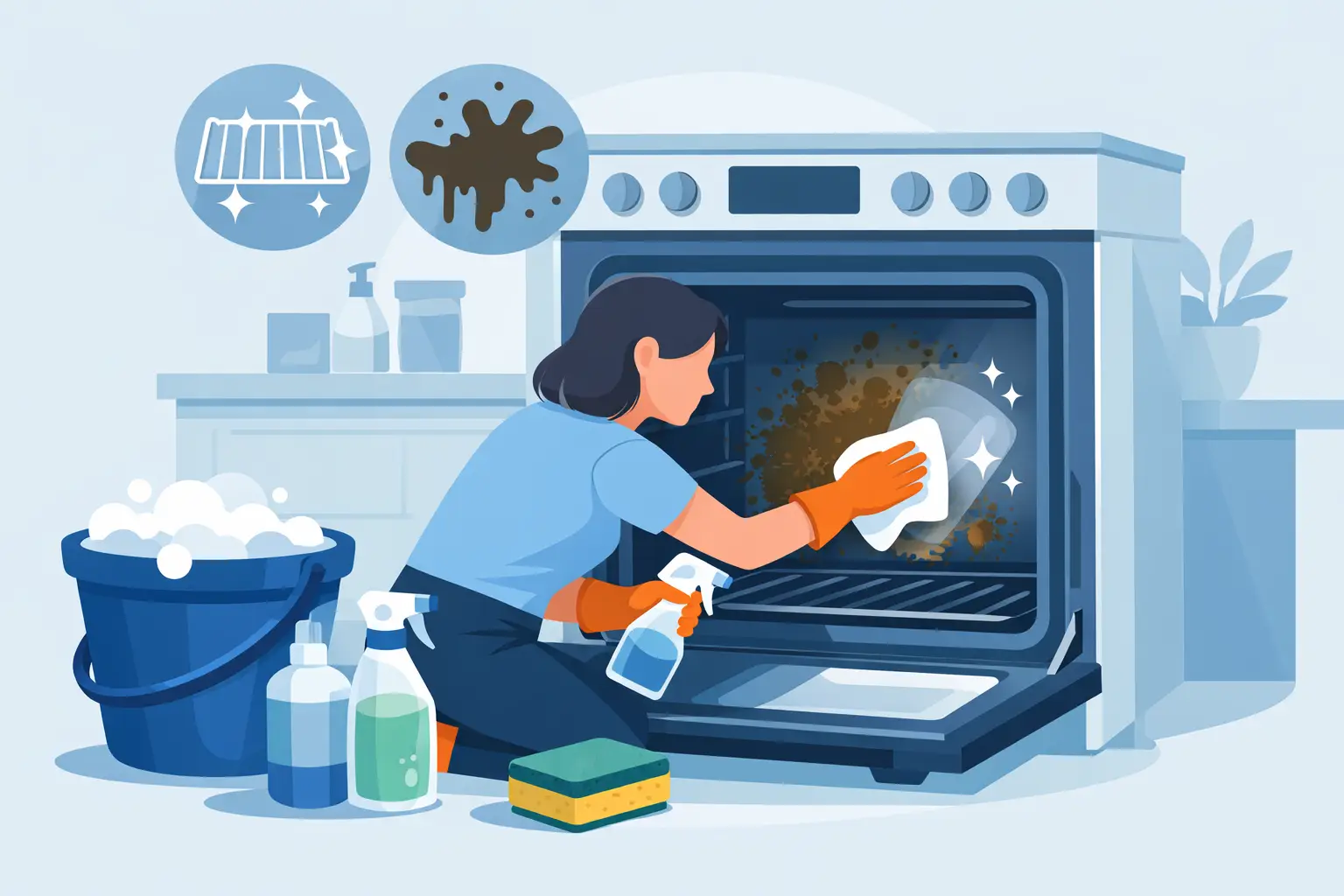 How to Remove Oven Grease Properly