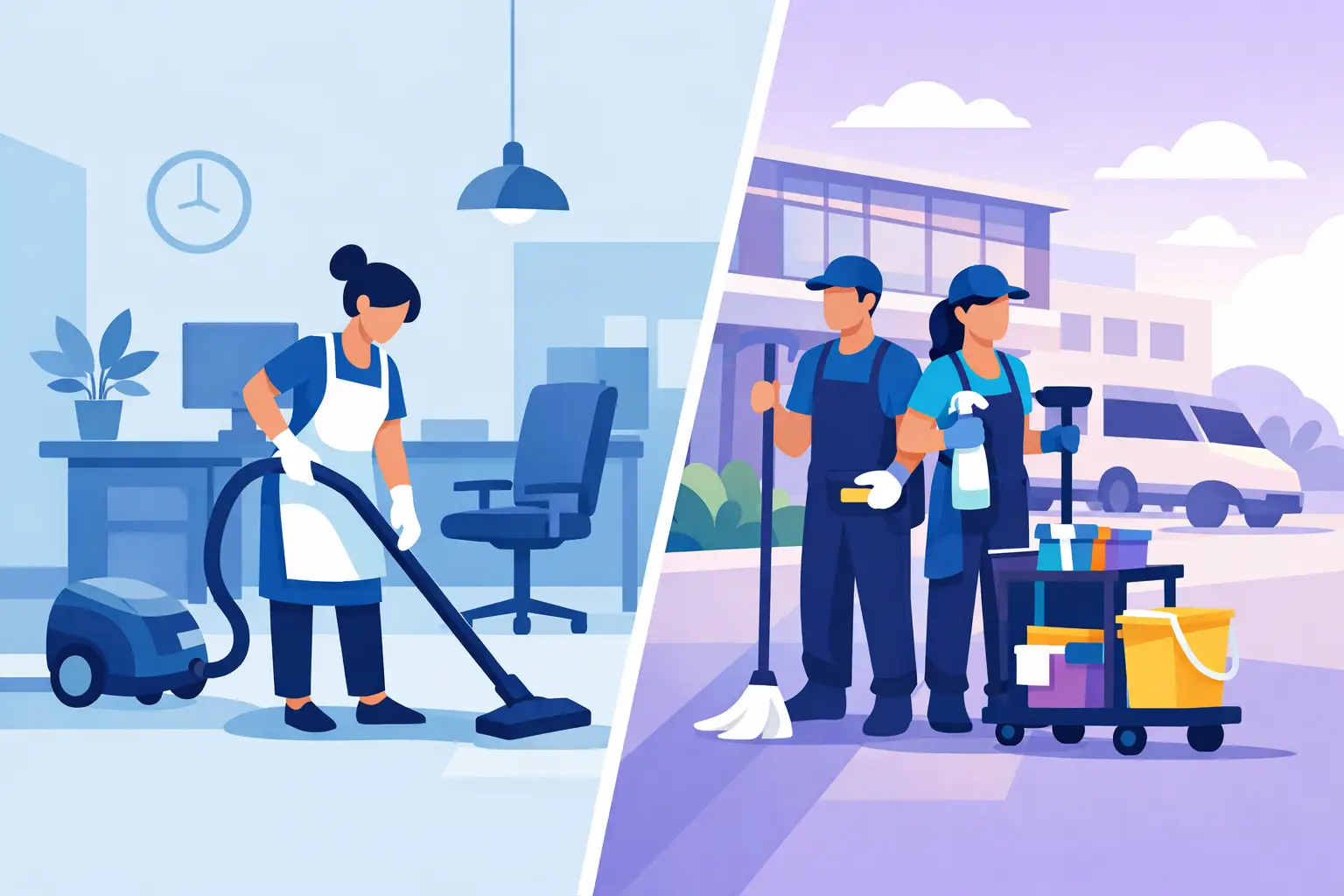 In House vs Outsourced Cleaning: Which Fits?