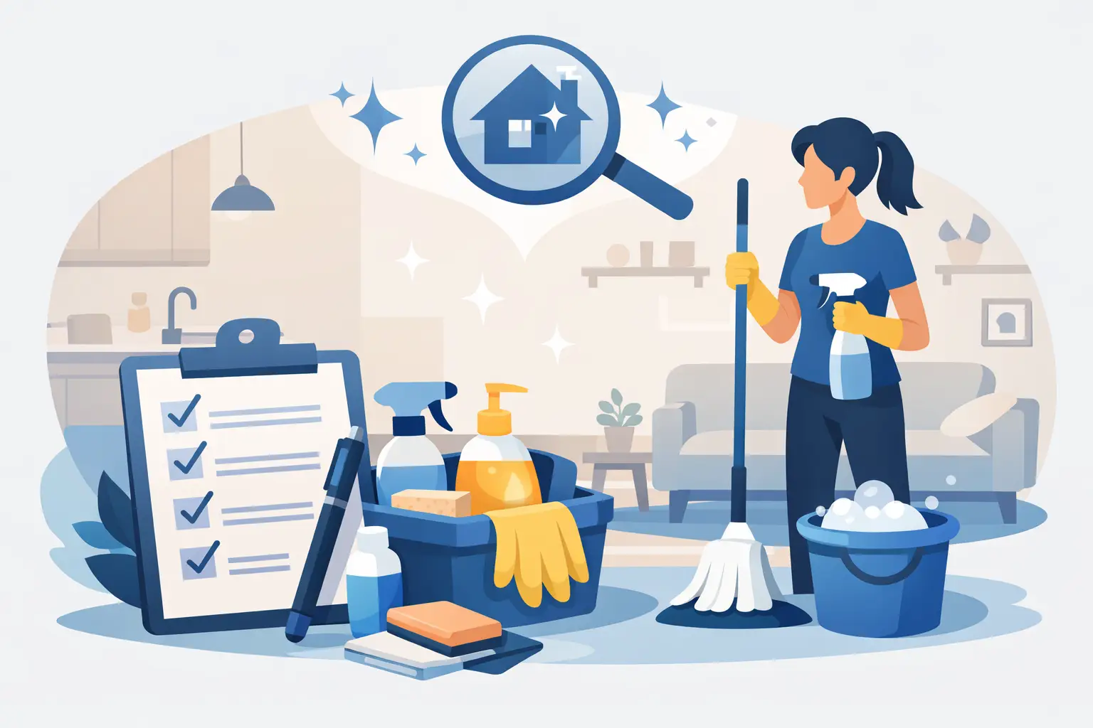 Regular Domestic Cleaning Checklist That Works