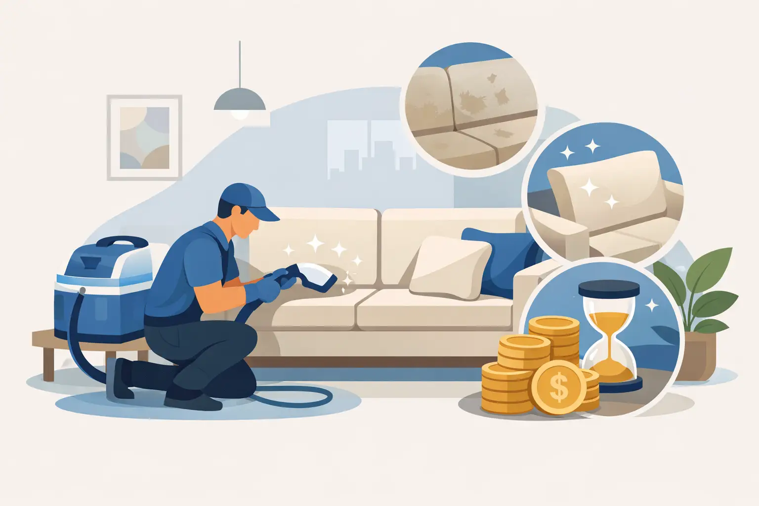 When Upholstery Cleaning Services Are Worth It