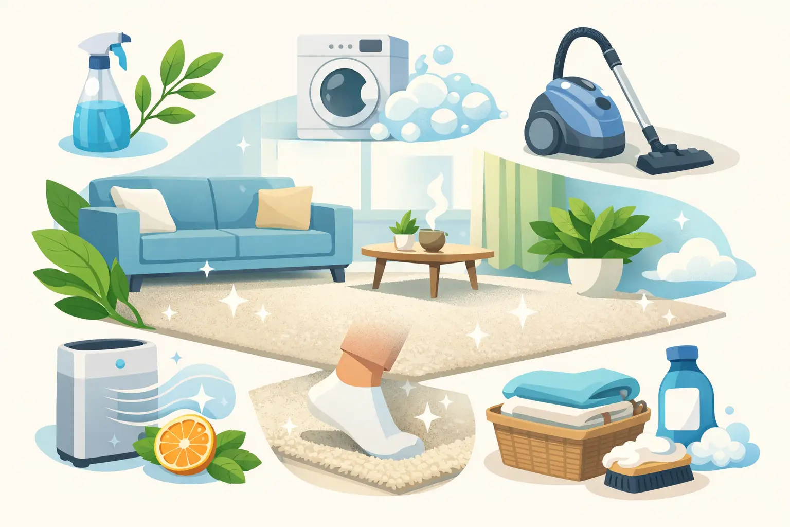 8 Best Ways to Keep Carpets Fresh