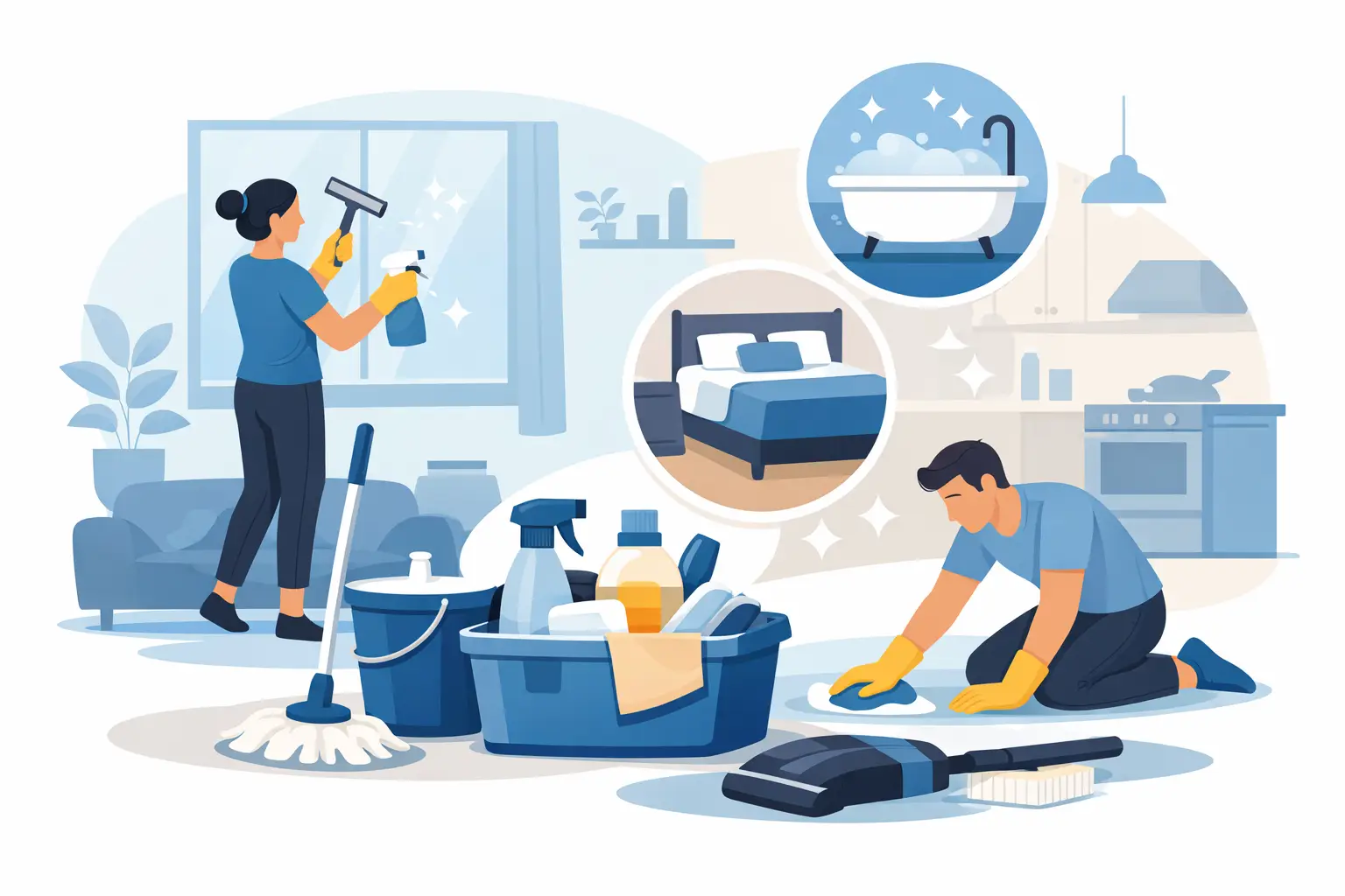 Deep Cleaning Checklist for a Spotless Home