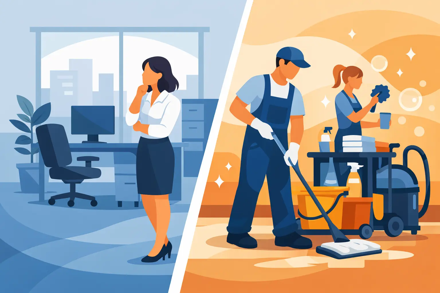 Office Cleaning or Janitorial Service for You?